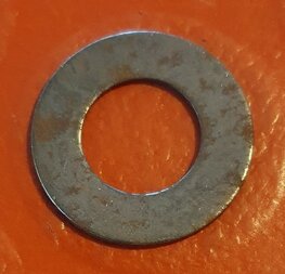 40-0157 Stalen ring tuimelaar as, gat bijna 10 mm