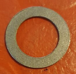 40-0158 Stalen ring tuimelaaras, gat bijna 13 mm