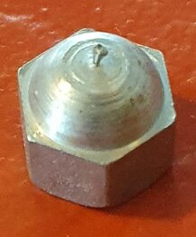 68-0137 Domed nut rocker cover, middle