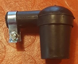 03-2221 Bougiedop haaks rubber