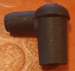 03-2221SI Bougiedop haaks siliconen