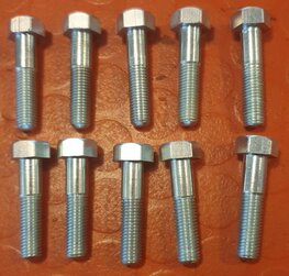 36-0011S Kopbout set aluminium kop