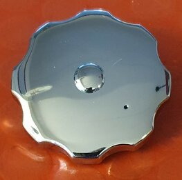 T130C Tankdop 3 vingers chroom