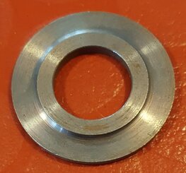 67-0886 Onderste klepveerschotel A10 aluminium kop