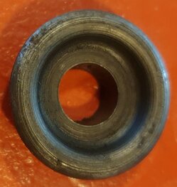 67-0034 Top valve spring collar, all A7 + A10 cast iron head