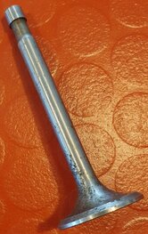 40-0165 Inlaat klep C15, schotel diameter ± 32,5 mm