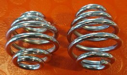 EMW-577 SET chromen veren zadel/frame, lengte ± 5 CM