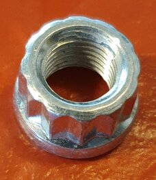 21-0692 Nut 3/8 UNF twelf point