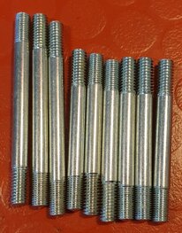 65-1591/2 Set draadeinden, tuimelaar huis / kop