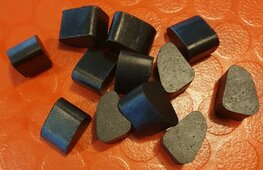 57-4324 Set koppeling rubbers (Made in England)