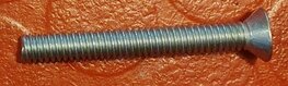 14-6510 Screw, countersunk 1/4 UNC x 2"