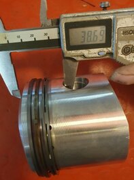 11744-40 Piston assembly B33 + 0.40" oversize