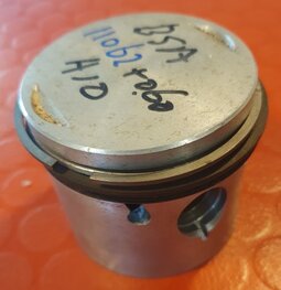 11062+060 Piston assembly A10 + 0.60"