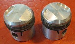 11603-40 Set pistons A7 + 0.40", 1950 onwards