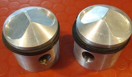 15638-40 Set pistons A10 + 0.40"