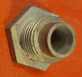 67-1505 Bout voor veer, olie overdrukventiel