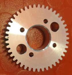 65-0640A Alum. tandwiel vervroeger BSA twins