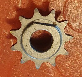 67-0727 Dijnamo tandwiel