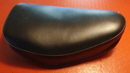 42-9210B Zadelm cross (kort) helemaal zwart