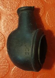 65-3161 Rubber hoes koppelingsarm