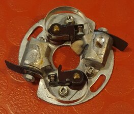 425379 Disk with contact sets and condensors, model 4CA