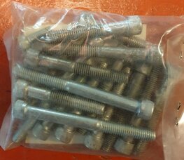 INBUS138 Set inbus schroeven alle (buiten) deksels 