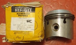 16687-40 Zuiger B40 + 1.0 mm overmaat NOS 8.75 : 1