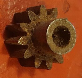 40-0380 Oliepomp tandwiel, zonder sleuf