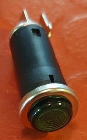 99-1209 Lamphouder met lamp fitting, groen