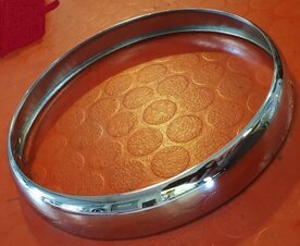 99-0692 Koplamp rand 7" chroom LUCAS