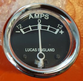 36403 Amperemeter LUCAS 12 Ampere, BM4