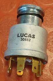 06-6395 Contact schakelaar 4 standen, LUCAS 30552 / 19-1204 / 19-1269 / 19-1904 / 35351 