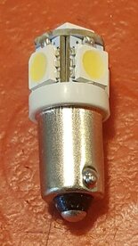 988LED Lamp stadlicht / teller 6Volt LED