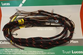 1497 Draadboom alle Norton 1 cilinders met magneet ontsteking