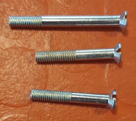 144406/16 Schroefset, bakeliet deksel SR1 magneet